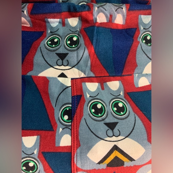 Lularoe TC Squirrel Print Leggings - Picture 5 of 7